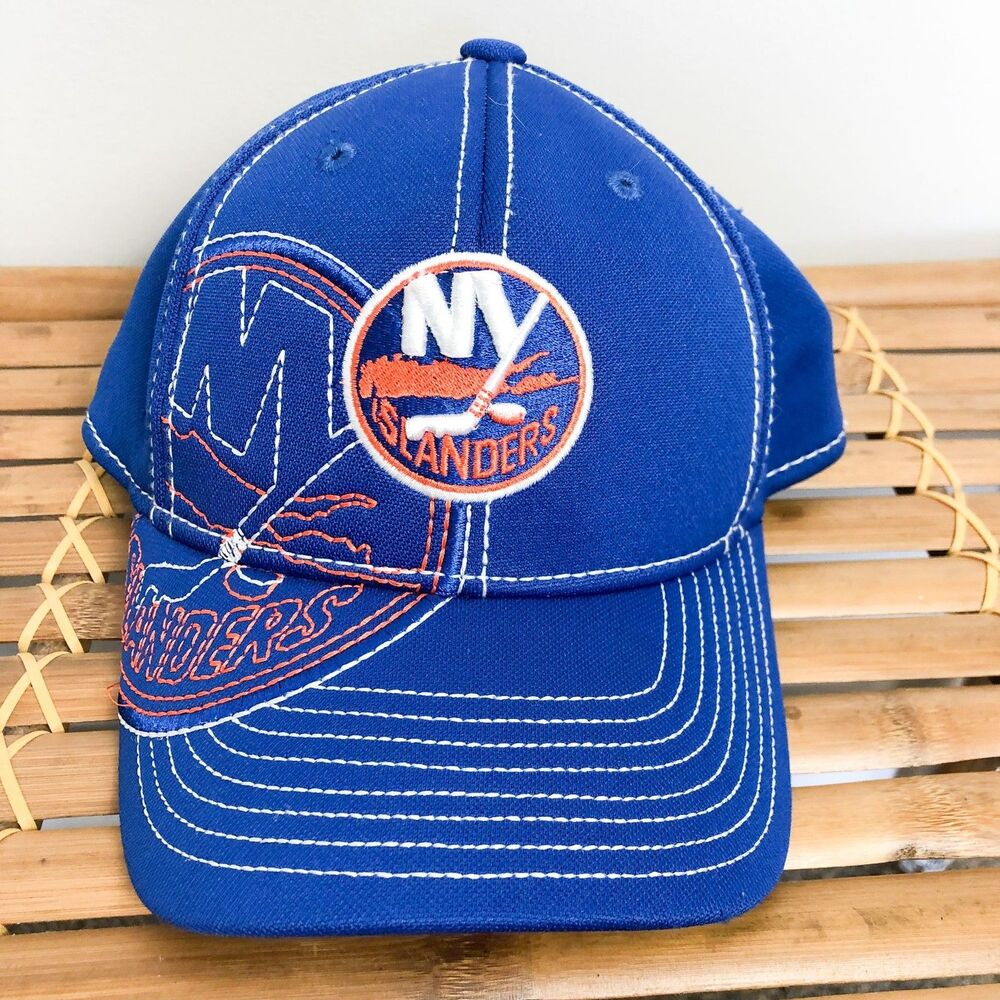 Reebok Center ice Youth NY Islanders Logo Baseball Cap Hat NHL